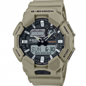 Montre GShock Classic - Srie GA-010 - Beige 55.1 x 51.9 mm- GA-010-5A