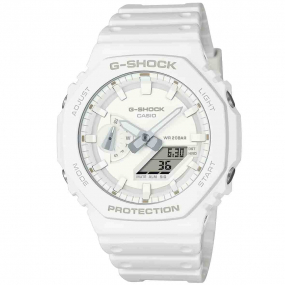 Montre GShock Classic - Srie GA-2100 - Blanc 48.5 x 45.4 mm- GA-2100-7A7