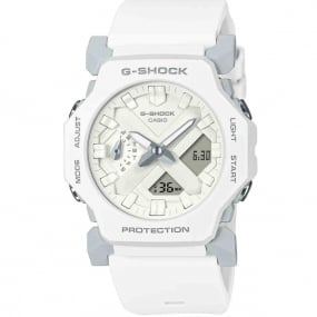 Montre GShock Classic - Srie GA-2300 - Blanc 45.4 x 42.1 mm- GA-2300-7A