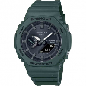 Montre GShock Classic - Srie GA-B2100 Solaire - Vert fonc 48.5 x 45.4 mm- GA-B2100-3A