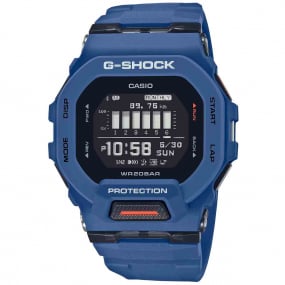 Montre GShock G-Squad - Srie GBD-200 - Bleu 48.5 x 45.4 mm- GBD-200-2