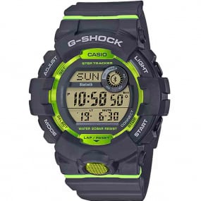 Montre GShock G-Squad - Srie GBD-800 - Gris & Vert 54.1 x 48.6 mm- GBD-800-8