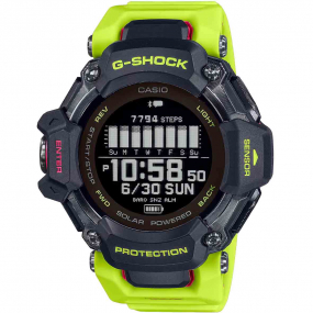 Montre GShock G-Squad - Srie GBD-H2000 - Vert Fluo 59.6 x 52.6 mm- GBD-H2000-1A9