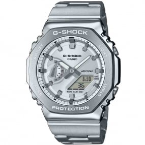 Montre GShock G-Steel - GM-2100 Series - Argent 49.3 x 44.4 mm- GM-2110D-7A