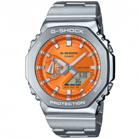 Montre GShock G-Steel - GM-2100 Series - Orange 49.3 x 44.4 mm- GM-2110D-4A