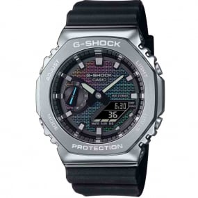 Montre GShock G-Steel - GM-2100 Series - Rainbow Brick Wall 49.3 x 44.4 mm- GM-2100RW-1A