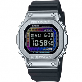 Montre GShock G-Steel - GM-5600 Series - Rainbow Brick Wall 49.6 x 43.2 mm- GM-5600RW-1