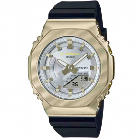 Montre GShock G-Steel Lady - Srie GM-S - Or Jaune 46 x 40.2 mm- GM-S2100BC-1A