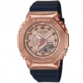 Montre GShock G-Steel Lady - Srie GM-S - Or Rose 46 x 40.2 mm- GM-S2100PG-1A4