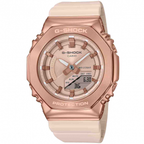 Montre GShock G-Steel Lady - Srie GM-S - Or Rose 46 x 40.2 mm- GM-S2100PG-4A