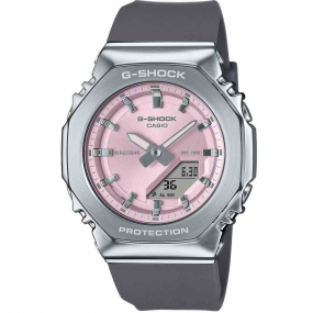 Montre GShock G-Steel Lady - Srie GM-S2100 - Rose 46 x 40.2 mm- GM-S2110-4A