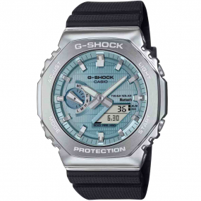 Montre GShock G-Steel - Srie GBM-2100 - Bleu 49.3 x 44.4 mm- GBM-2100A-1A2