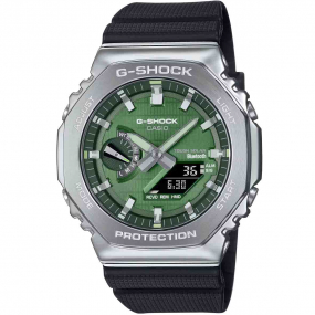 Montre GShock G-Steel - Srie GBM-2100 - Vert 49.3 x 44.4 mm- GBM-2100A-1A3