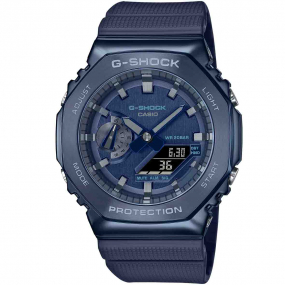 Montre GShock G-Steel - Srie GM-2100 - Bleu 49.3 x 44.4 mm- GM-2100N-2A