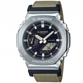 Montre GShock G-Steel - Srie GM-2100 Utility Metal Collection 49.3 x 44.4 mm- GM-2100C-5A