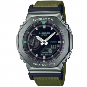 Montre GShock G-Steel - Srie GM-2100 Utility Metal Collection 49.3 x 44.4 mm- GM-2100CB-3A