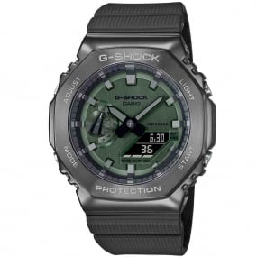 Montre GShock G-Steel - Srie GM-2100 - Vert 49.3 x 44.4 mm- GM-2100B-3A