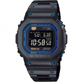 Montre GShock MR-G - Srie MRG-B5000 - Noir & Bleu 49.6 x 43.2 mm- MRG-B5000BA-1