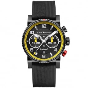 Montre Hanhart Black Falcon Primus Race Winner Automatique diamtre 44 mm- 741.511-BF01