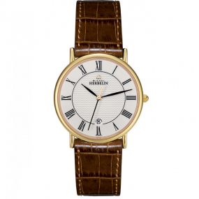 Montre Herbelin Classique Acier et PVD Dor 34 mm - 12443P08GO