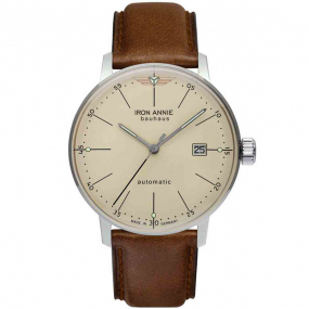 Montre Iron Annie Bahaus Automatique Cadran Beige - 5050-5