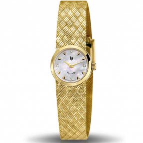 Montre Lip Henriette  671453- Femme - cadran - 22 mm - acier dor 316 L poli 