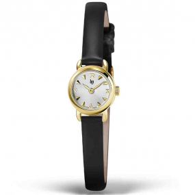 Montre Lip Henriette  671618- Femme - cadran Argent- 18.5 mm - Acier et PVD Dor