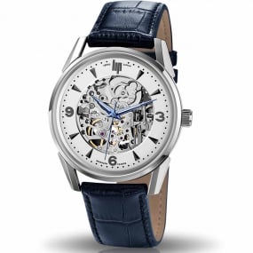 Montre Lip Himalaya - Homme - cadran Argent- 40 mm - Acier - 671554