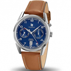 Montre Lip - - Homme - cadran Bleu- 40 mm - Acier inoxydable - 671562