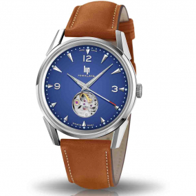 Montre Lip - - Homme - cadran Bleu- 40 mm - Acier inoxydable - 671585