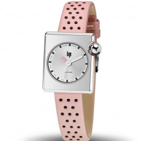 Montre Lip Mach 2000 Square -  - cadran Argent-  - Acier -671182