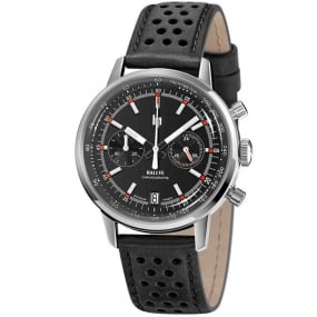 Montre Lip Rallye 39 Chrono Mca-Quartz - Homme - cadran Noir- 39 mm - Acier inoxydable - 671808