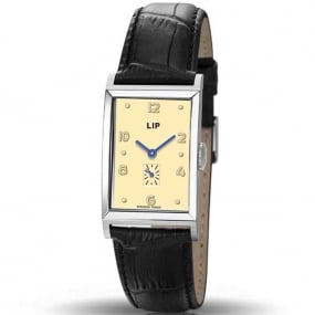 Montre Lip T24 - Homme - cadran Ivoire-  - Acier 316L - 671926