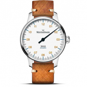 Meistersinger - №03 38mm - Blanc 38 mm- BM9901G-CV