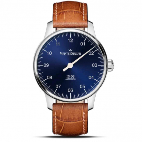 Montre MeisterSinger №03 38mm - Bleu soleill 38 mm- BM9908-CC