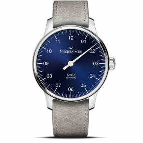 Montre MeisterSinger №03 38mm - Bleu soleill 38 mm- BM9908-CS