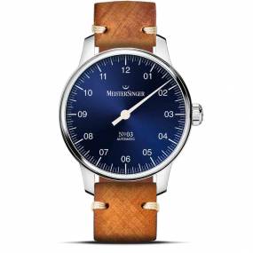 Montre MeisterSinger №03 38mm - Bleu soleill 38 mm- BM9908-CV