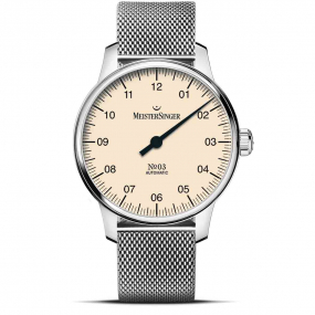 Meistersinger - №03 38mm - Ivoire 38 mm- BM9903-AM