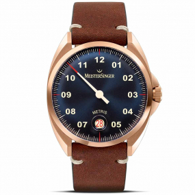 Montre MeisterSinger Metris - Bronze Line 38 mm- ME917BR