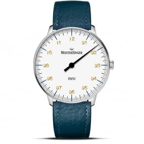 Meistersinger - Neo - Blanc avec verre saphir 36 mm- NES901G-C