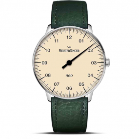 Meistersinger - Neo - Ivoire avec verre saphir 36 mm- NES903-C