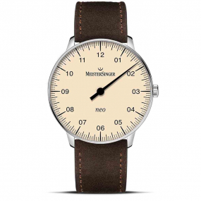 Meistersinger - Neo - Ivoire avec verre saphir 36 mm- NES903-CS