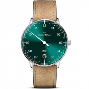 Montre MeisterSinger Neo Lady - Vert soleill 36 mm- NE919D