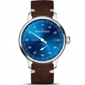 Meistersinger - Primatic - Bleu 41.5 mm- PR918