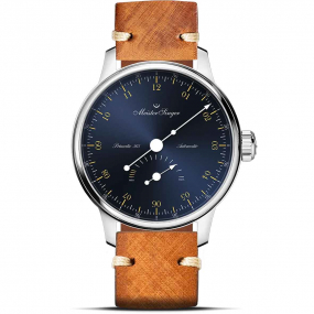 Montre MeisterSinger Primatic - Bleu Marine 41.5 mm- PR365917G-CV