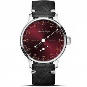 Montre MeisterSinger Primatic - Bordeaux 41.5 mm- PR365911G-CV