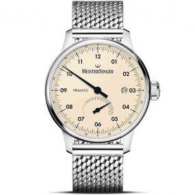 Montre MeisterSinger Primatic - Ivoire 41.5 mm- PR903-AM