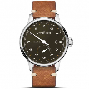 Montre MeisterSinger Primatic - Noire 41.5 mm- PR902