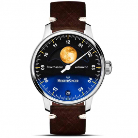 Montre MeisterSinger Stratoscope Dor 43 mm- ST982G-CV