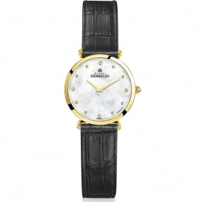 Montre Michel Herbelin Epsilon Acier PVD Dor 28 mm - 17106/P89N